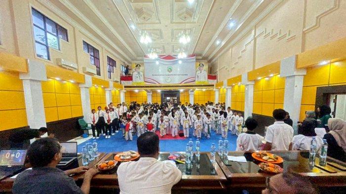 Kejuaraan-taekwondo-antar-pelajar-di-Kabupaten-Kotabaru-1