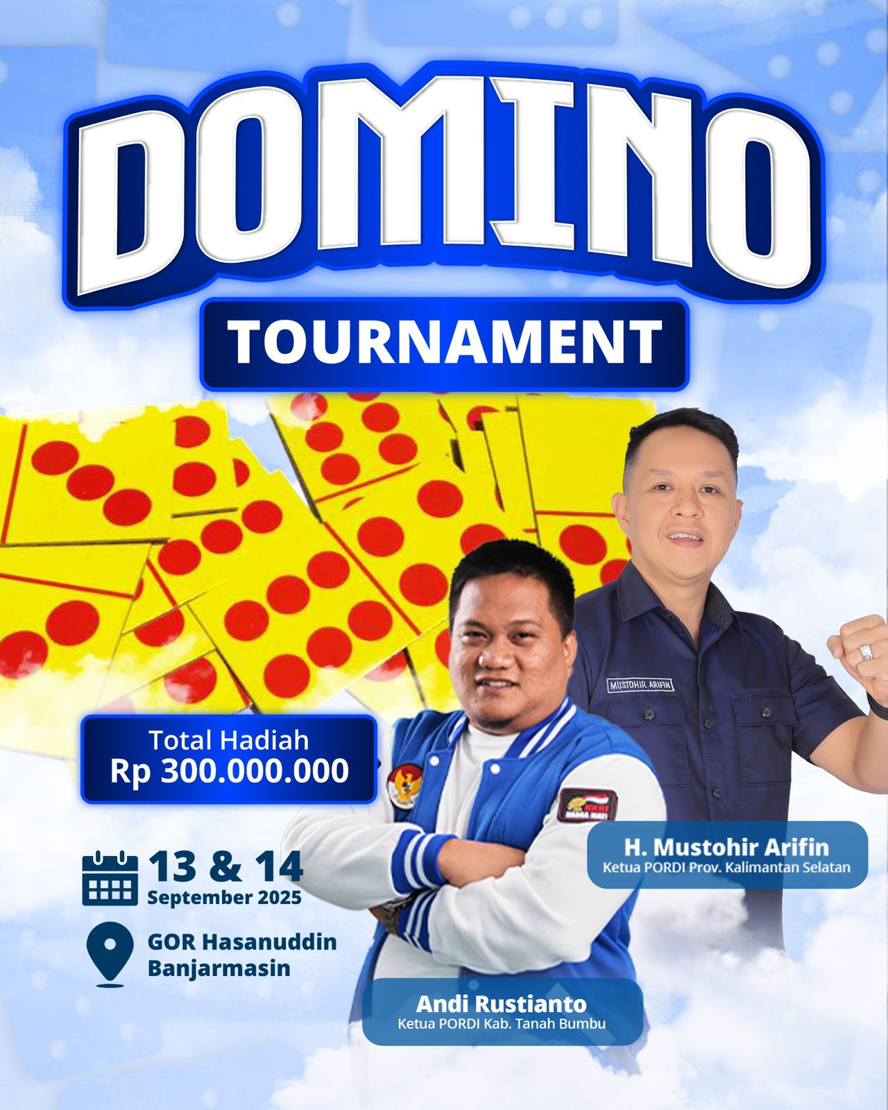 Meriahkan HUT RI Ke-80, PORDI Kalsel Gelar Turnamen Domino 1