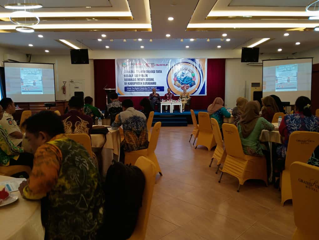 Pemkab Kotabaru Dorong Layanan Publik Responsif lewat SP4N-Lapor dan Program Kotabaru Mendengar