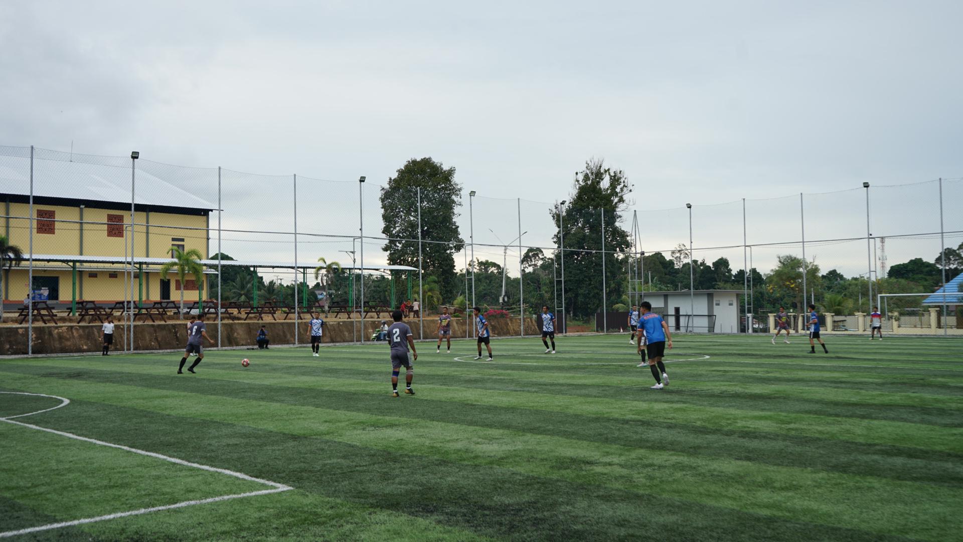 Jalin Silaturahmi, Pemkab Kotabaru Gelar Laga Persahabatan dengan Dewan Pengurus KORPRI Balangan