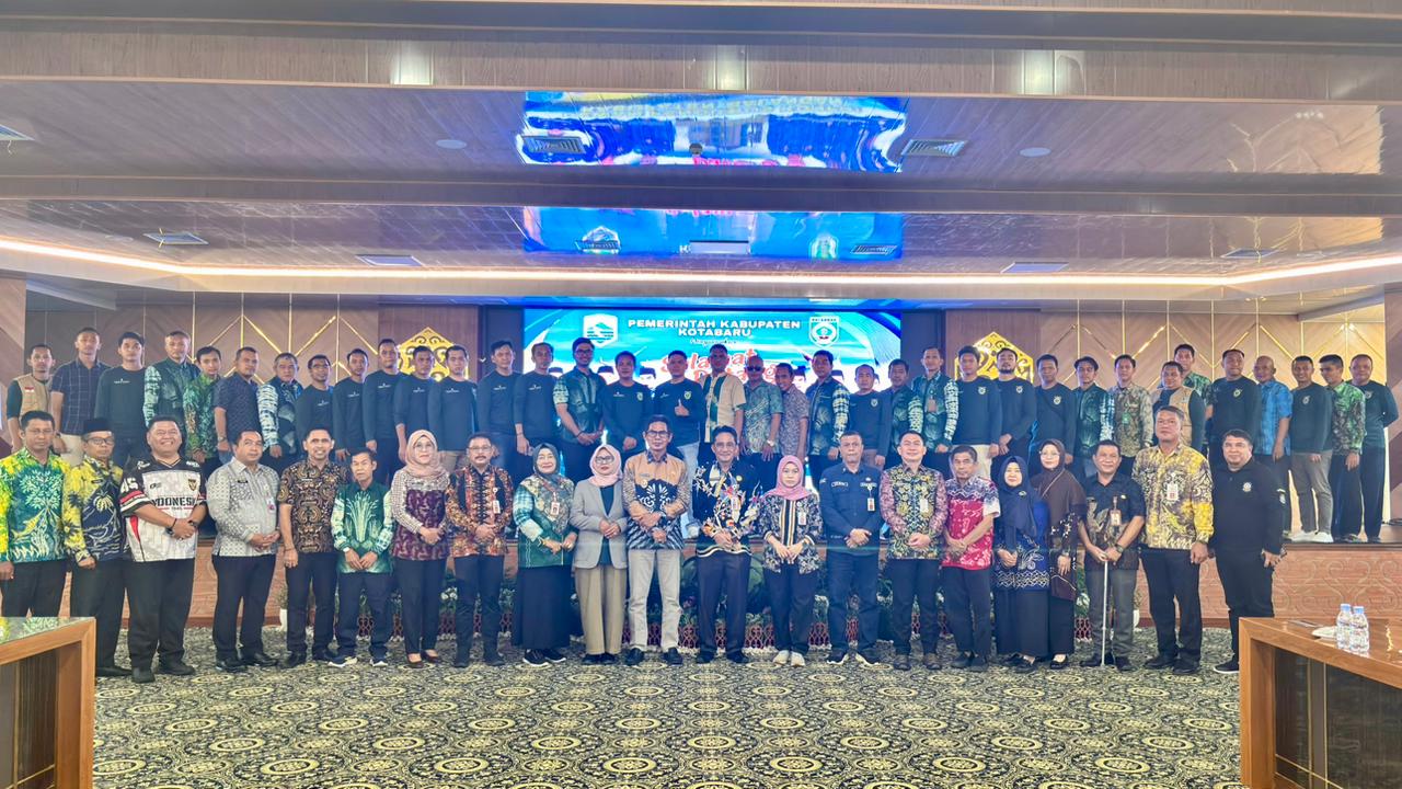 Pemkab Kotabaru Sambut Hangat Studi Tiru KORPRI Balangan,Pererat Silaturahmi dan Tukar Inovasi Antar Daerah