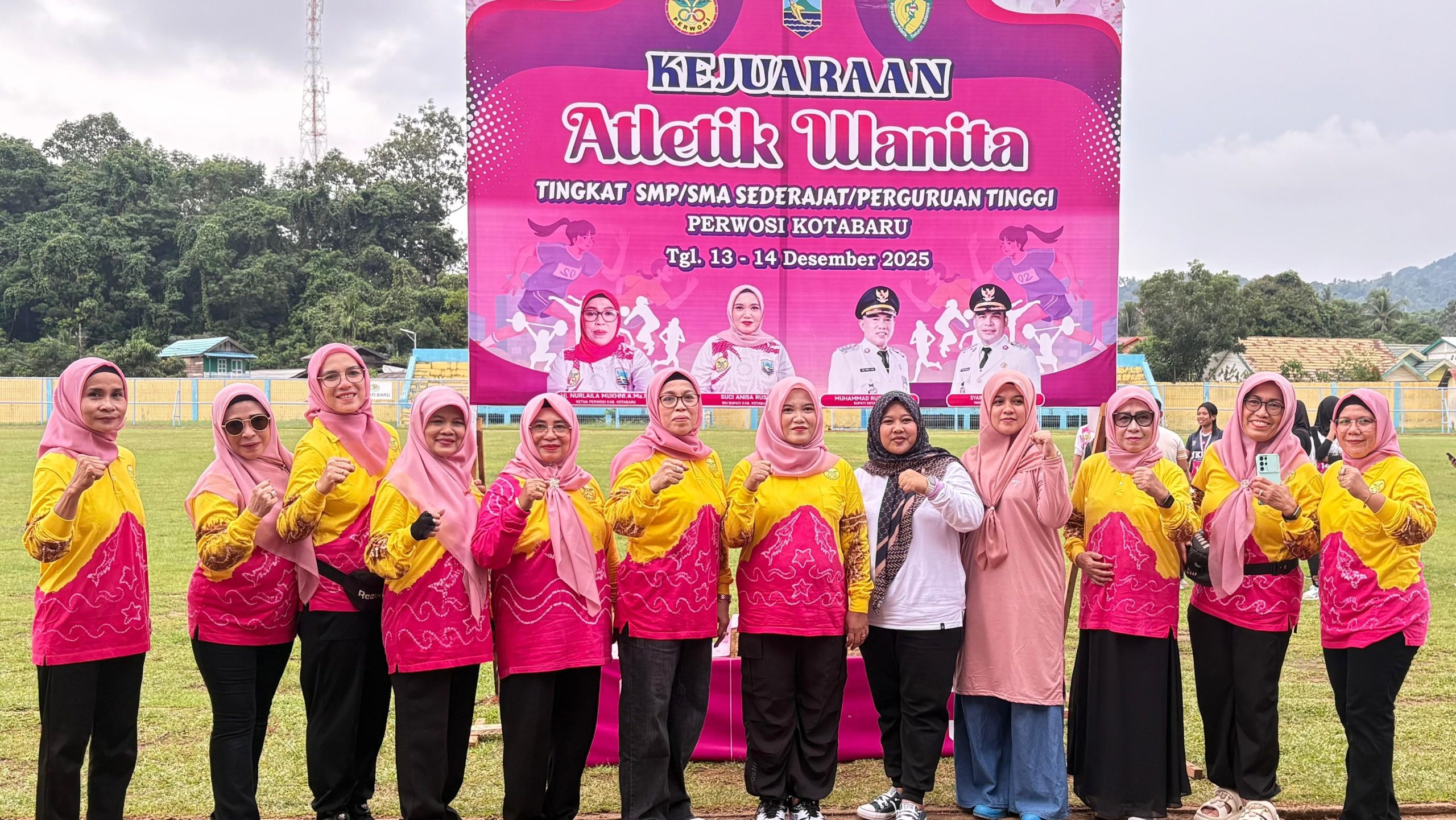 Perwosi Kotabaru Gelar Penutupan Kejuaraan Atletik Wanita 2025