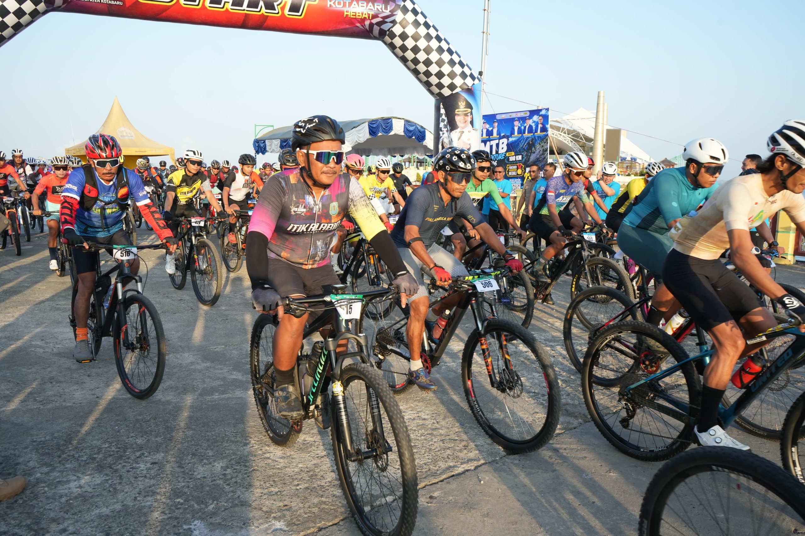 Gowes Sambil Wisata, MTB Adventure 2026 Siring Laut Ramaikan Kotabaru