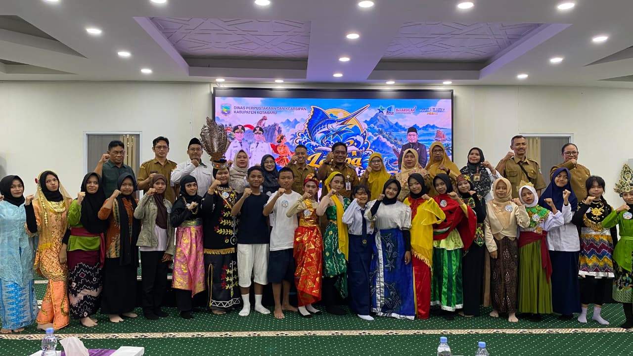 Dispersip Kotabaru Dorong Budaya Literasi melalui Lomba Bercerita Tingkat SMP