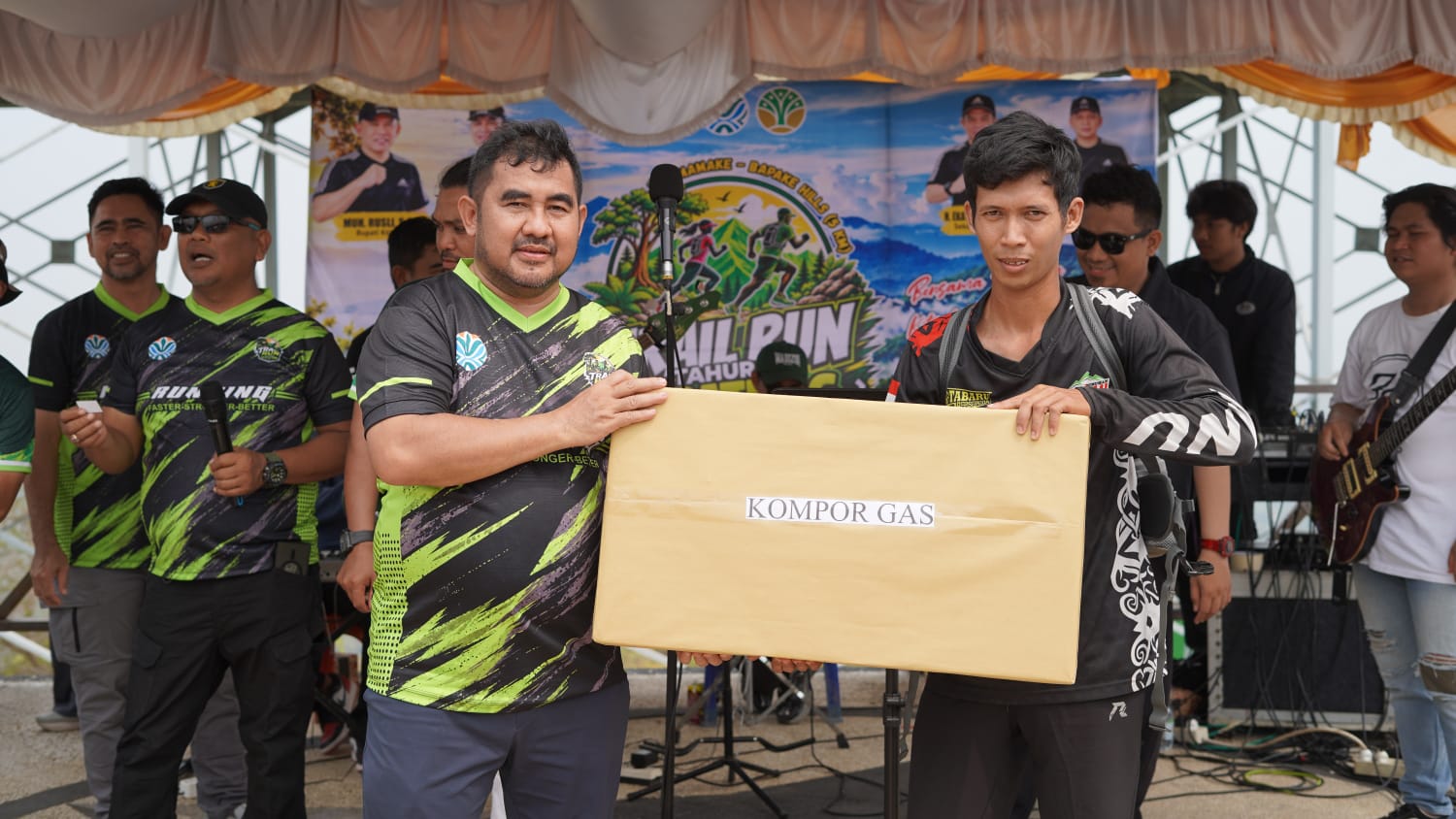 Trail Run Tahura Sebatung Diikuti 300 Peserta,Pemkab Kotabaru Promosikan Wisata Alam Mamake
